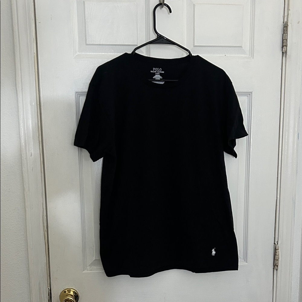 Black Polo T. Large.